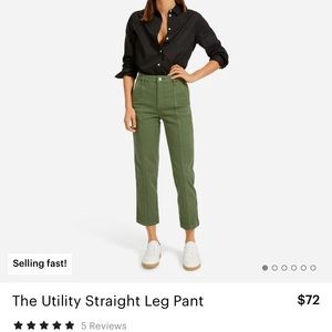 Everlane Utility Straight Leg Pant